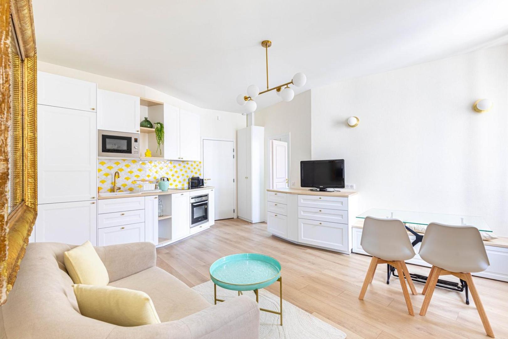 Ferienwohnung Guestready - Apt Moderne - Direct Champs Elysees Clichy Exterior foto