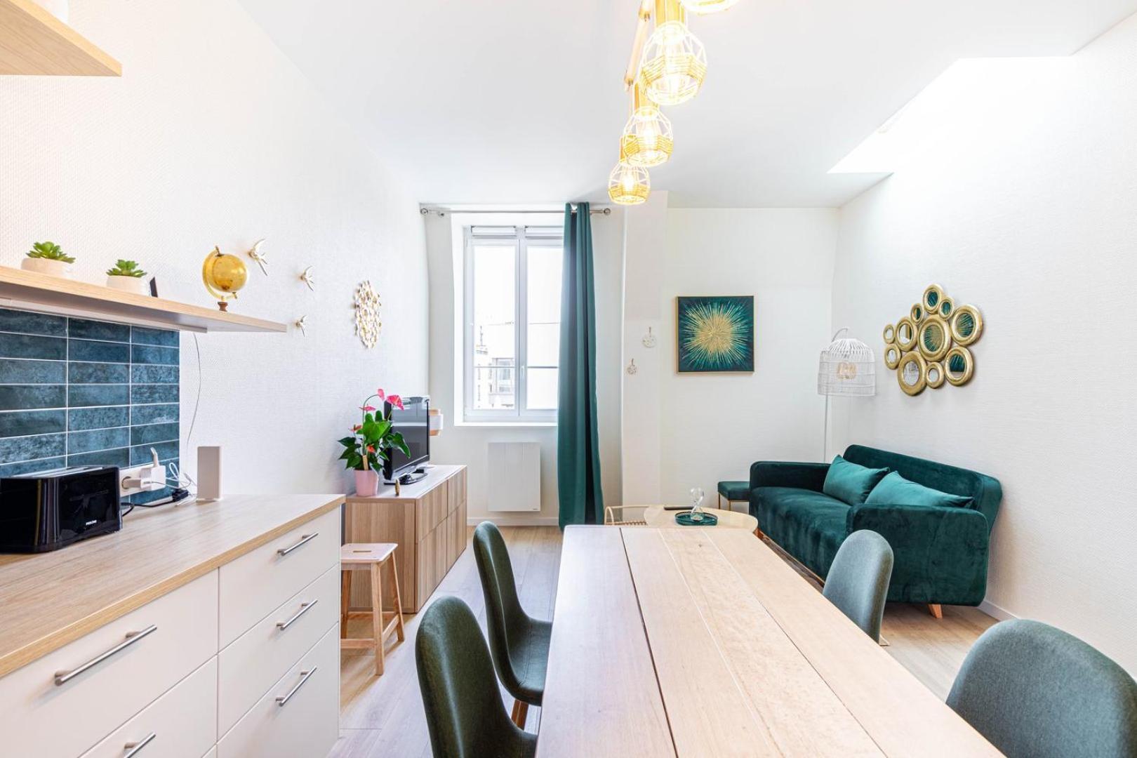 Ferienwohnung Guestready - Apt Moderne - Direct Champs Elysees Clichy Exterior foto